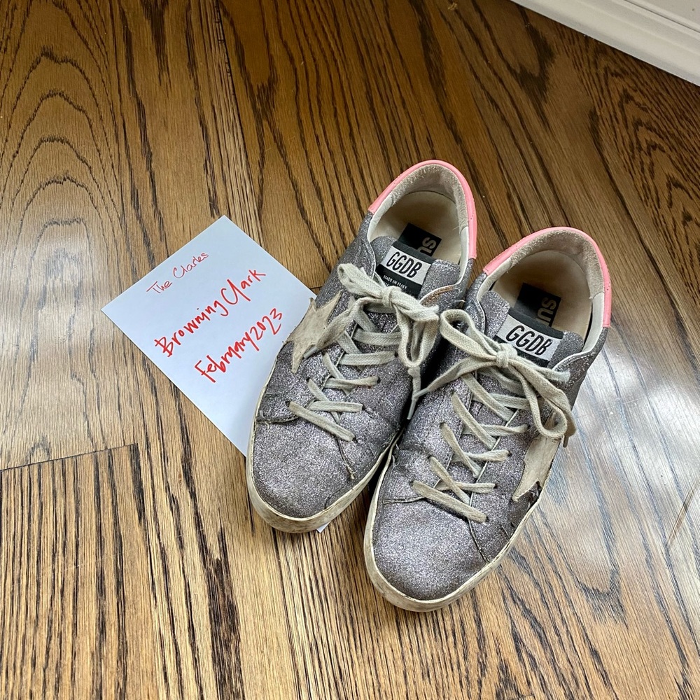 Golden Goose Deluxe Brand Size 37 Superstars
